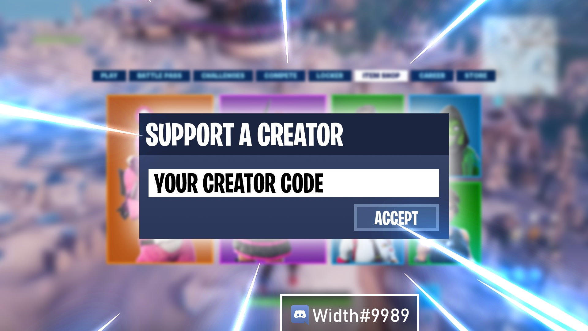 Fortnite Support A Creator Code Animation Get Fortnite Support A Creator Code Animation Devbest Com Community Of Developers Gamers